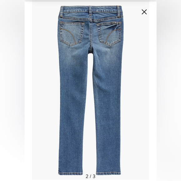 NWT 49.00 Joes jeans Sage slim straight jeans size 12 girls - Picture 3 of 10